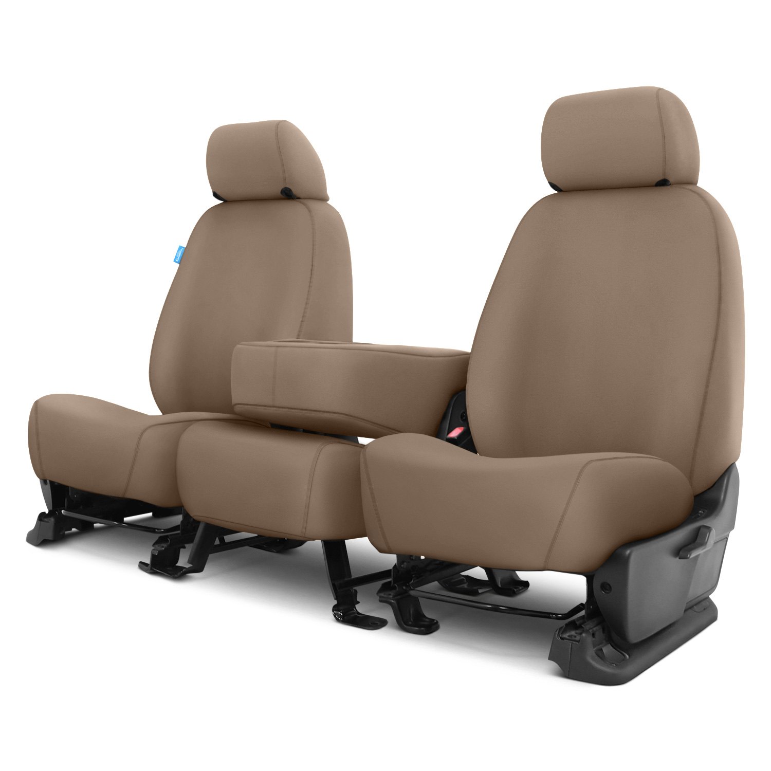 Covercraft® Chevy Silverado 6500 HD 2019 SeatSaver™ Polycotton Custom  Seat Covers