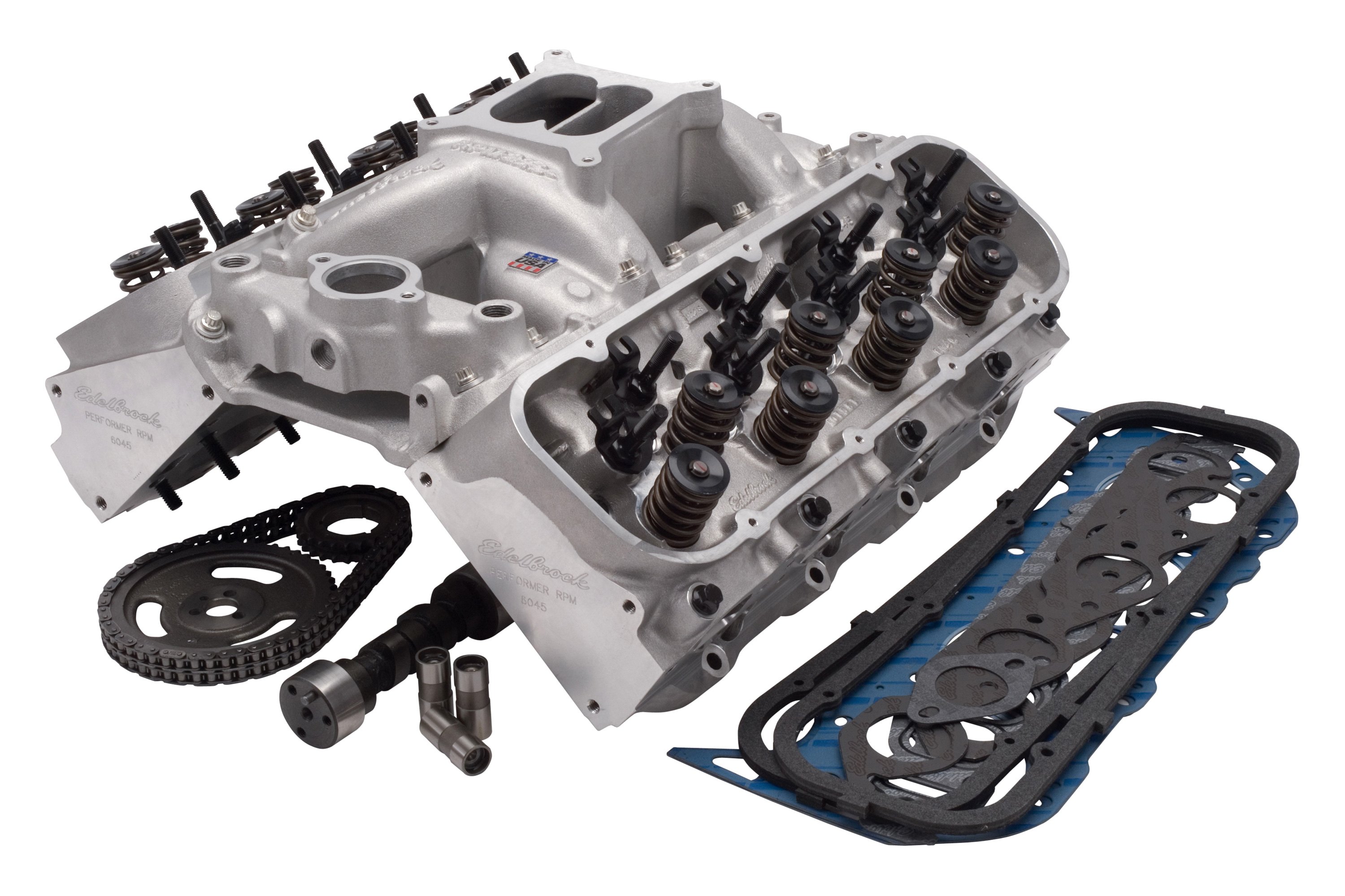 Edelbrock® 2095 Performer RPM Total Power Package Top End Kit (Chevy