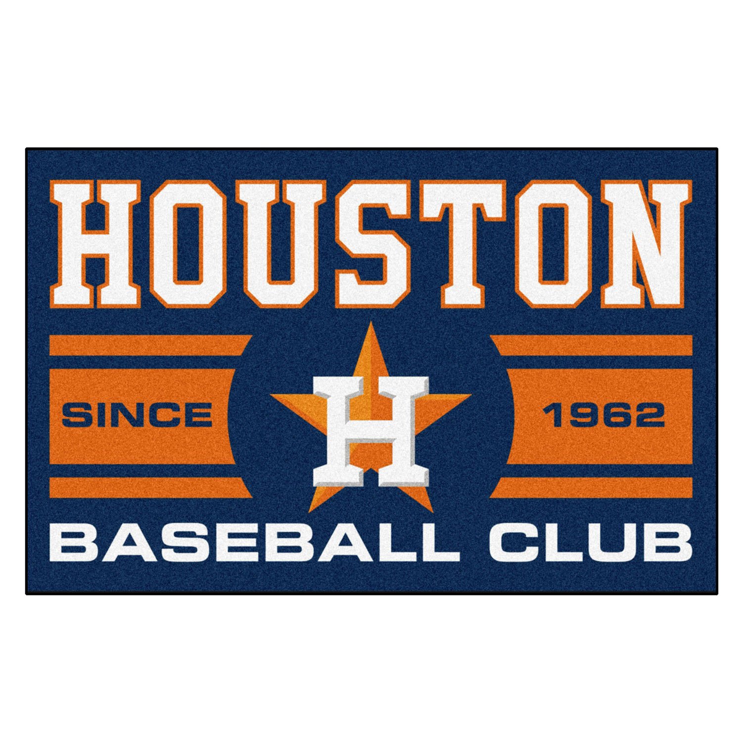 FanMats® 18469 Houston Astros 19" x 30" Nylon Face Uniform Starter