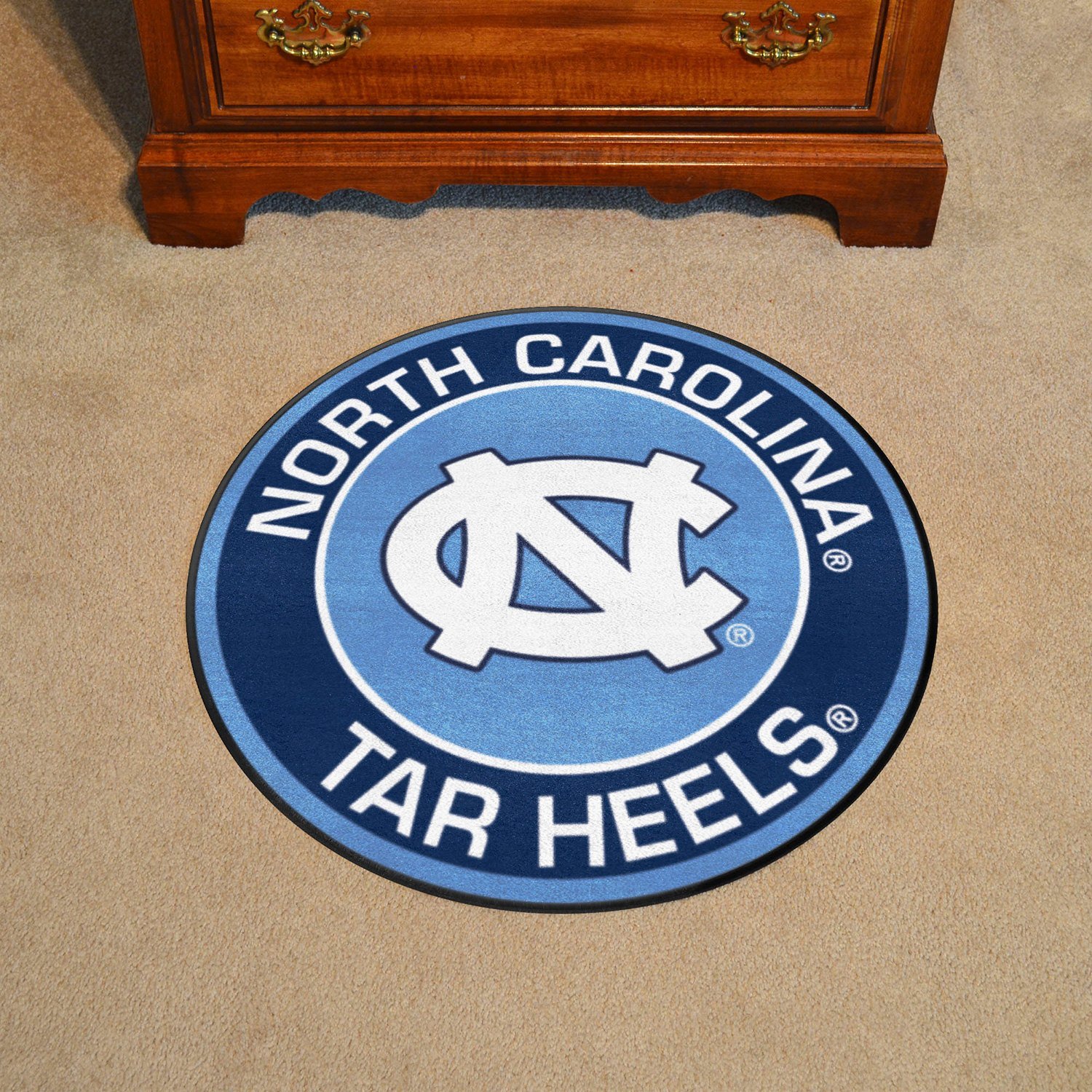 FanMats® 18627 NCAA University of North Carolina (Chapel Hill) Round