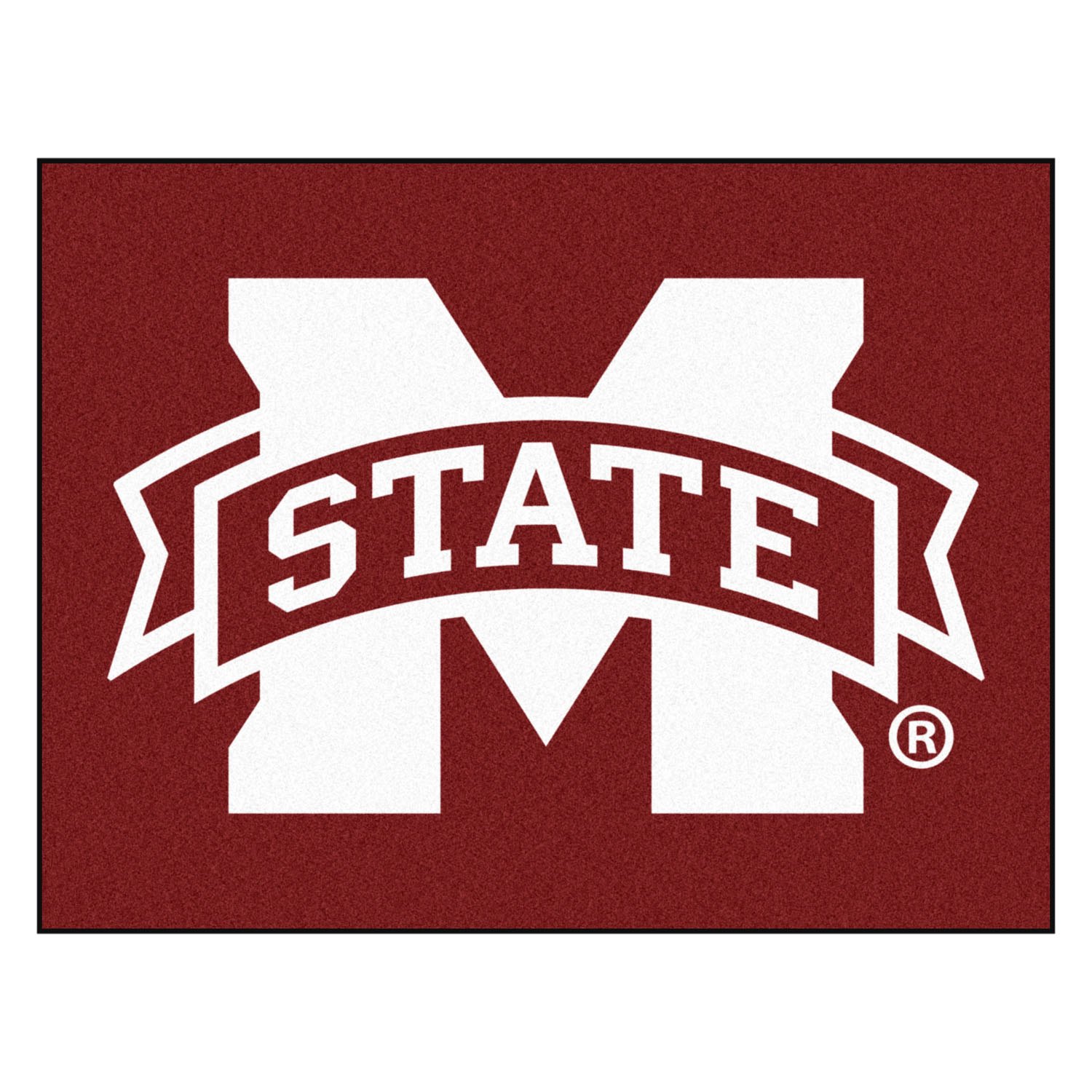 FanMats® 2091 - Mississippi State University Logo on All Star Mat