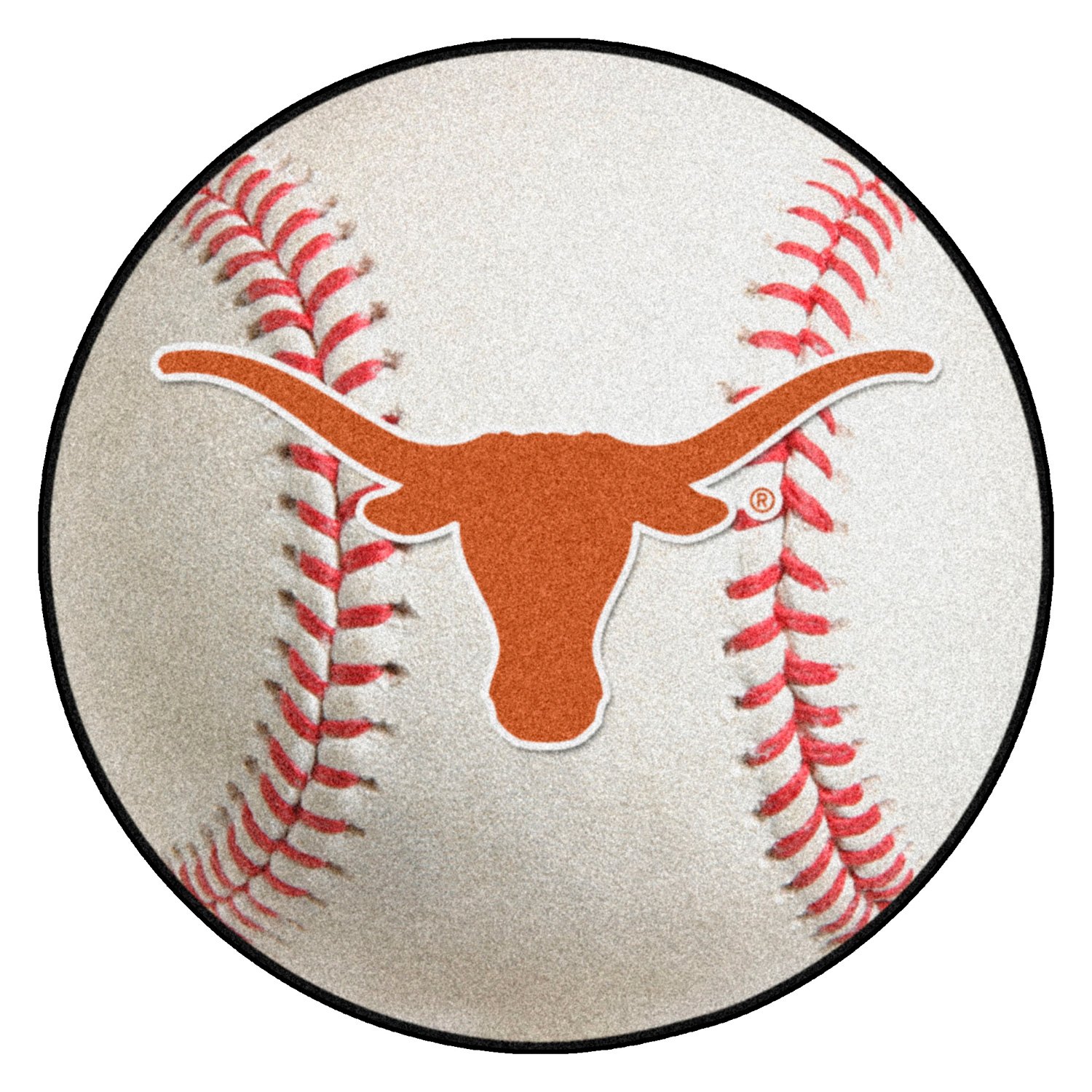 FanMats® 3177 - University Of Texas 27" Dia Nylon Face Baseball Ball ...