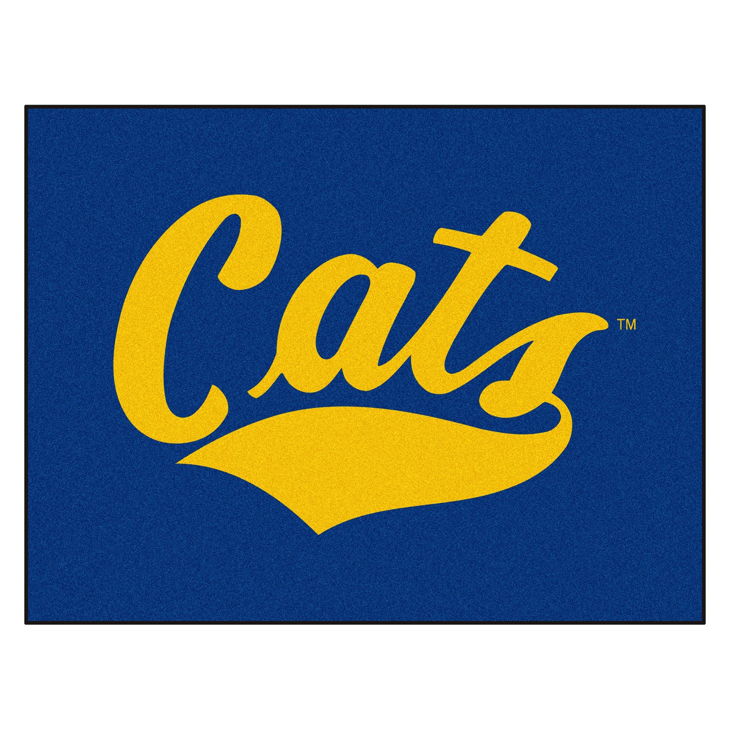 FanMats® 3327 - Montana State University - "Cats" Logo on All Star Mat