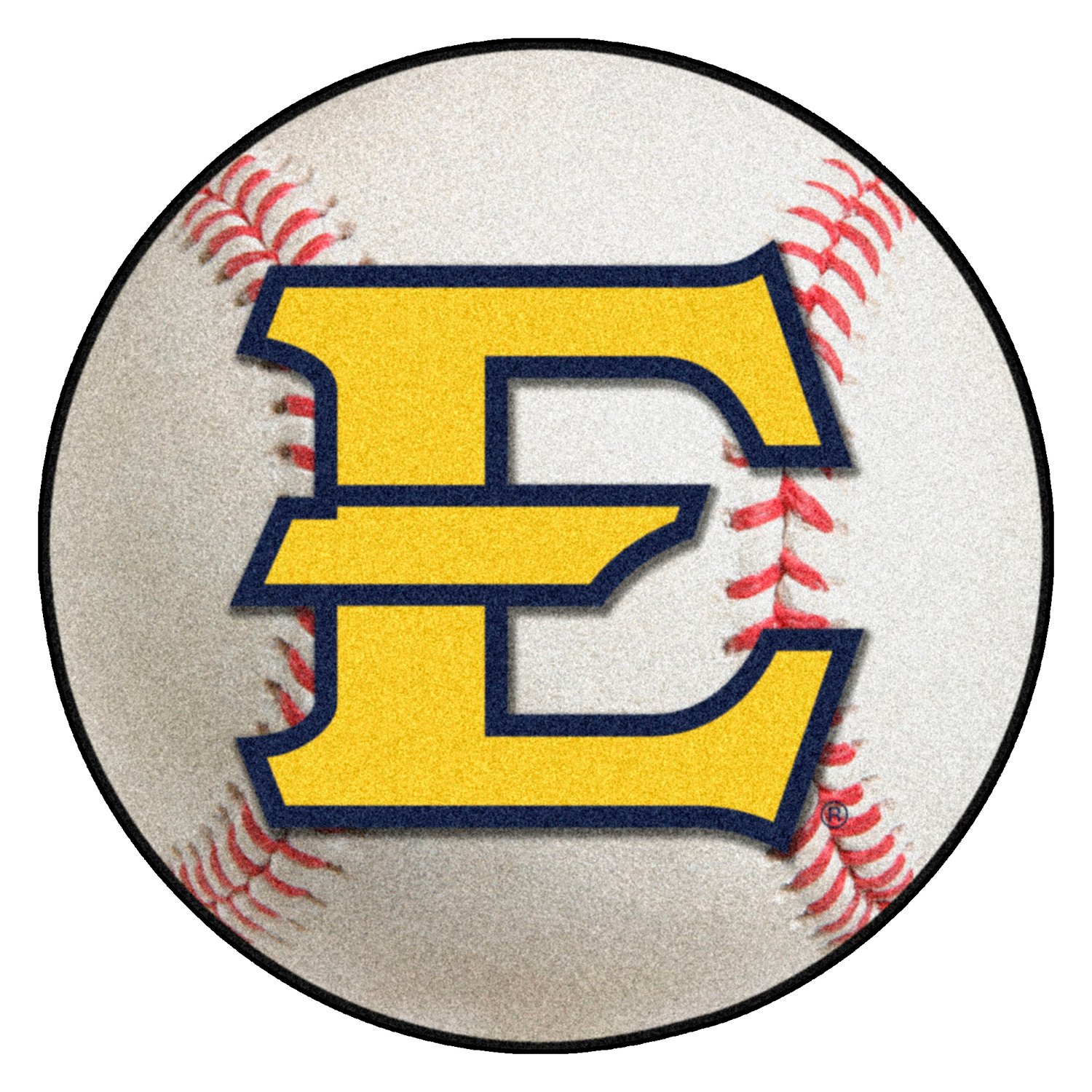 FanMats® 441 "Baseball" NCAA East Tennessee State University Round