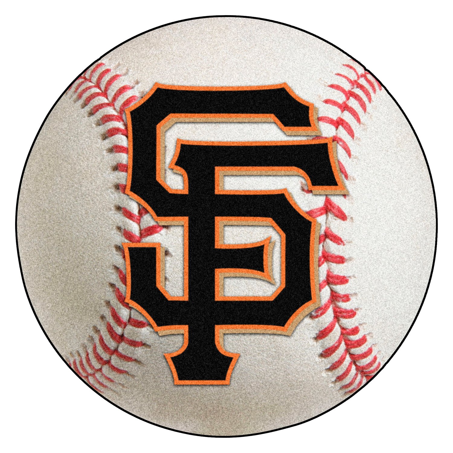 FanMats® 6539 - "Baseball" MLB San Francisco Giants Round ...