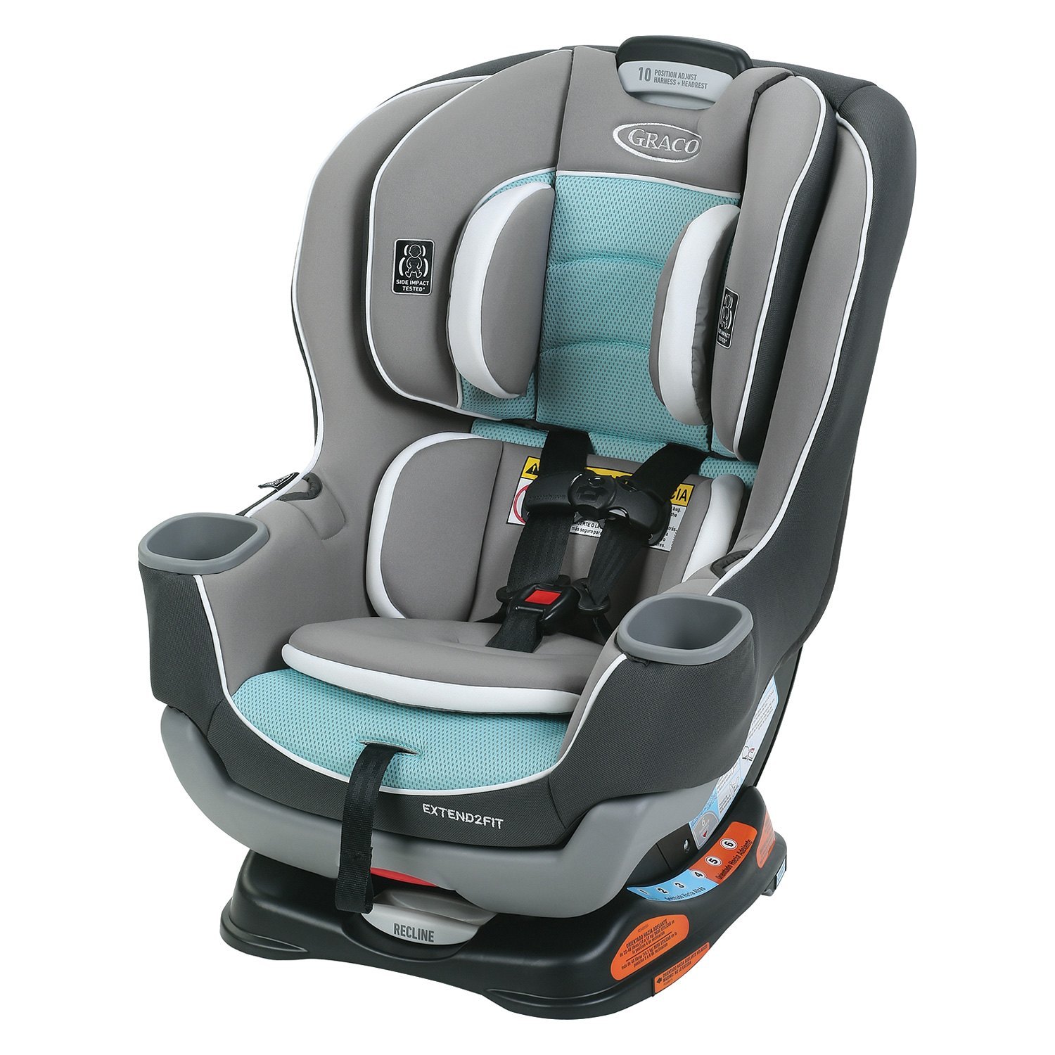 Graco Baby® 1963211 - Extend2Fit™ Spire Style Convertible Car Seat