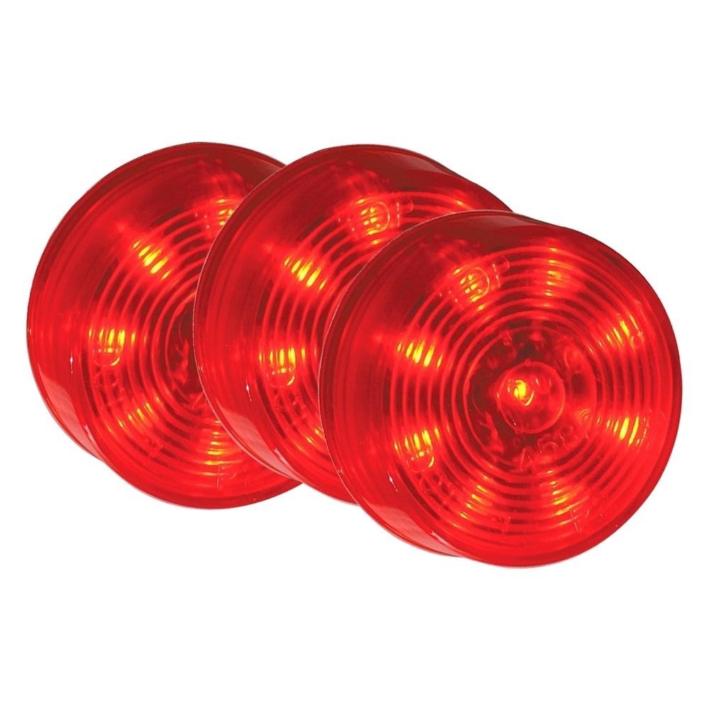 2 red led lights