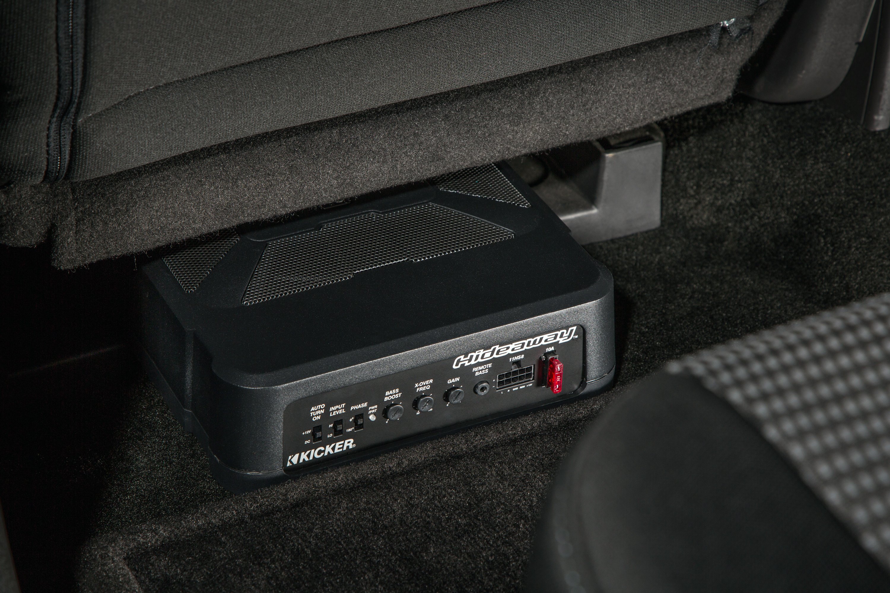 KICKER® 11HS8 - 8" Hideaway™ 150W Subwoofer Enclosure - TRUCKiD.com