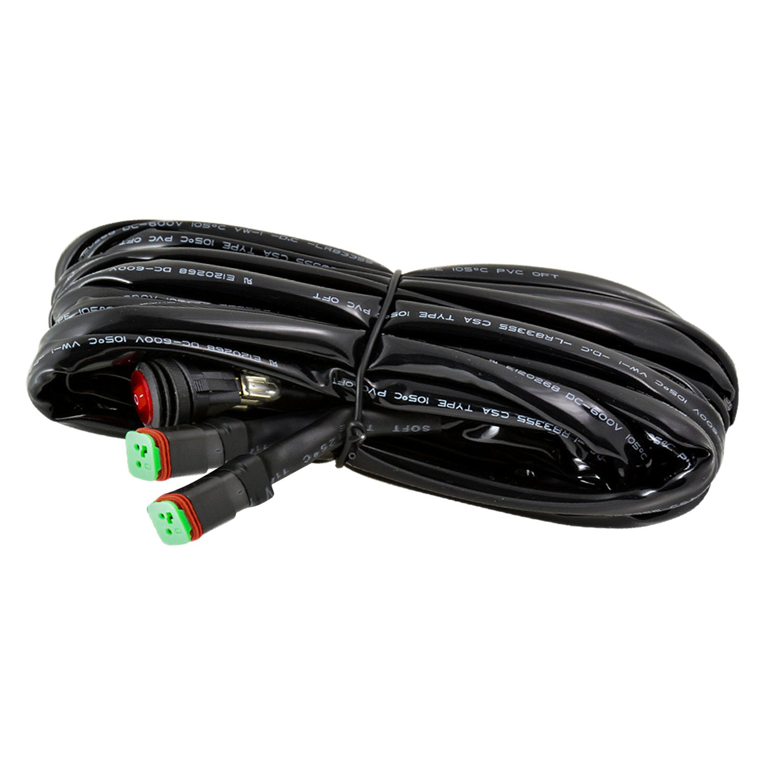 PIAA® 34073 - Wiring Harness for Quad Series for Two Lights - TRUCKiD.com