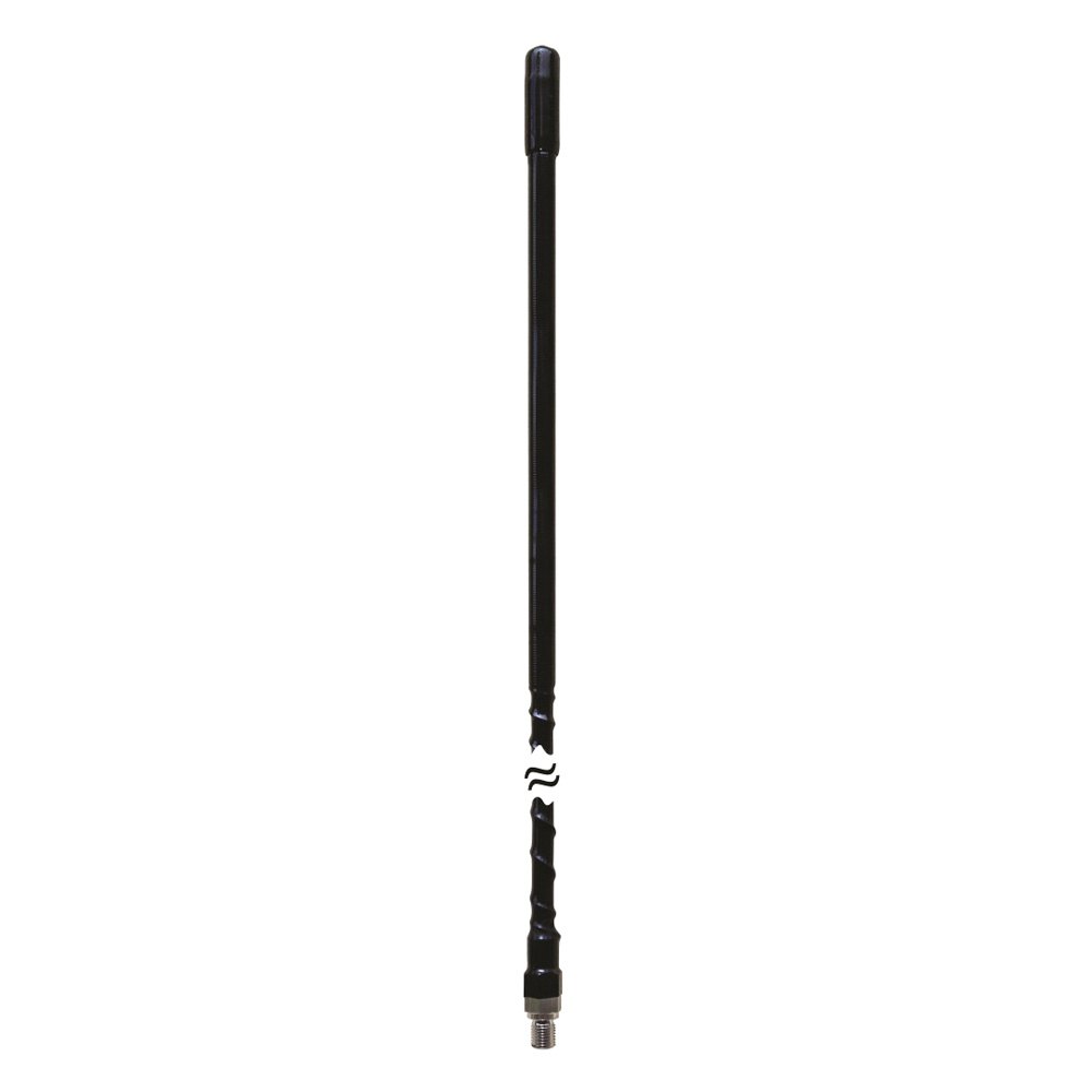HSS9954B 4' Black Fiberglass CB Antenna Kit with 3 Way