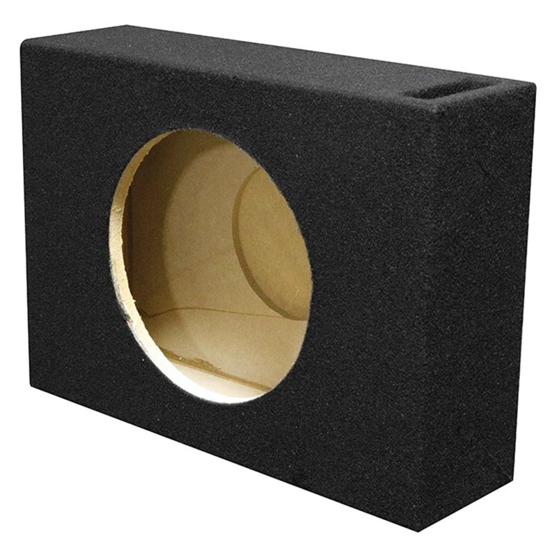 QPower® QSHALLOW110V_50 10" Shallow Mount Series Vented Subwoofer Box